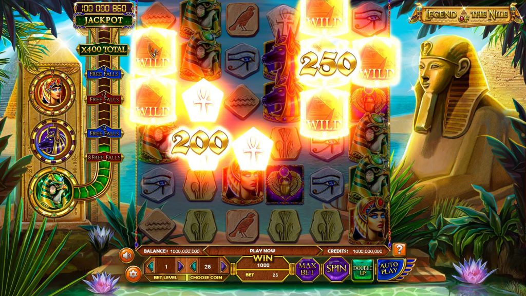 Legend of the Nile Gameplay
